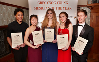 Gregynog Young Musician Competition 2014 Finalists