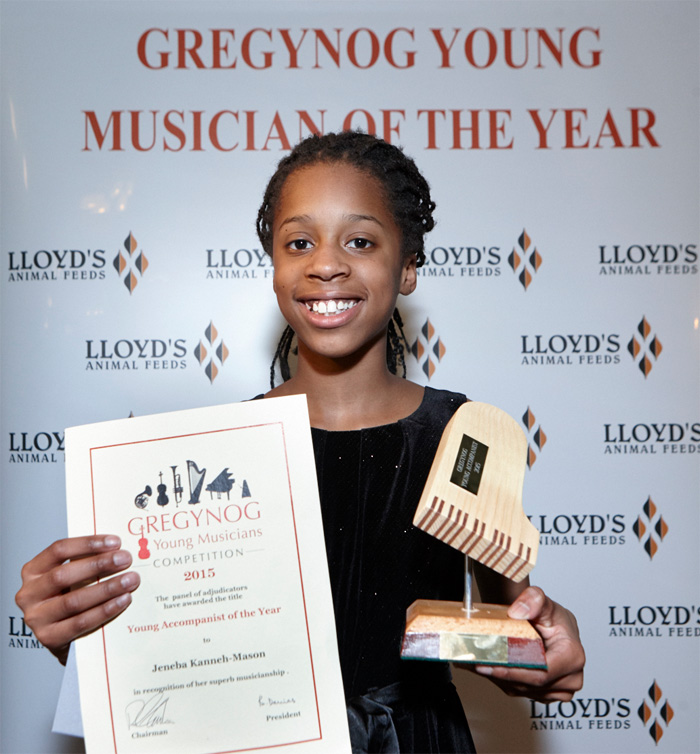 Gregynog Young Musician of the Year – 2015